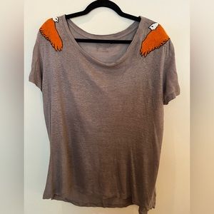 Banner Day XL Gray Tee